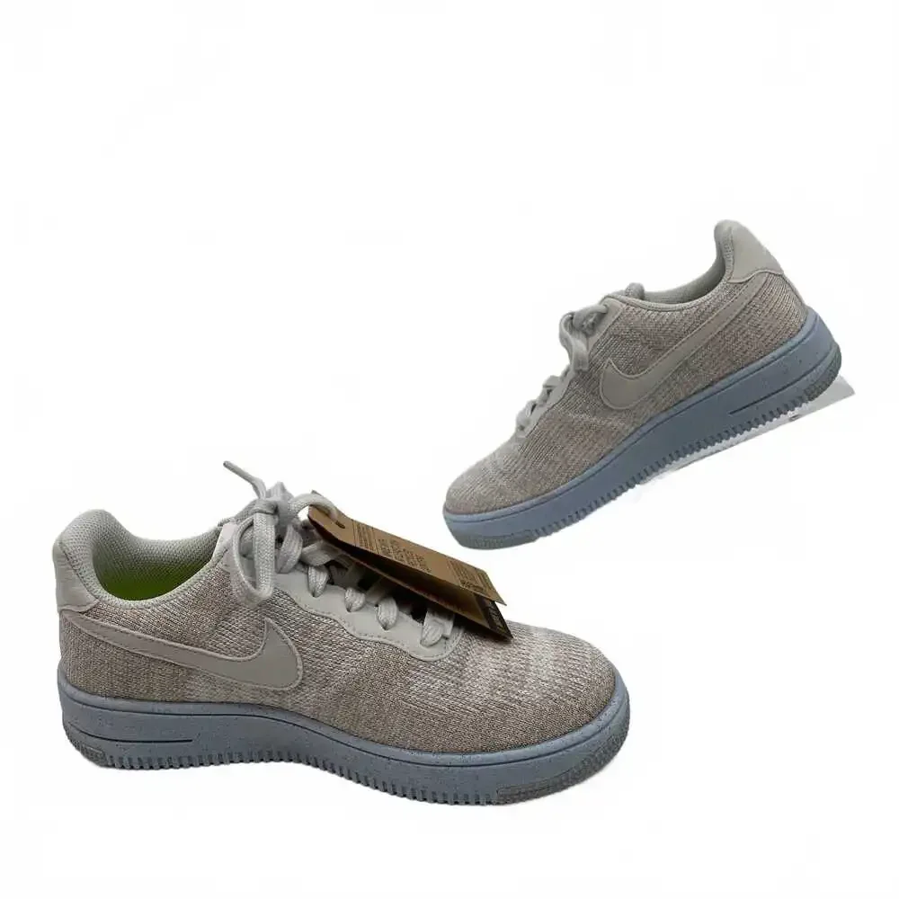 Nike Gray/Blue Recycled Air Force Kids Sneaker | Size 6